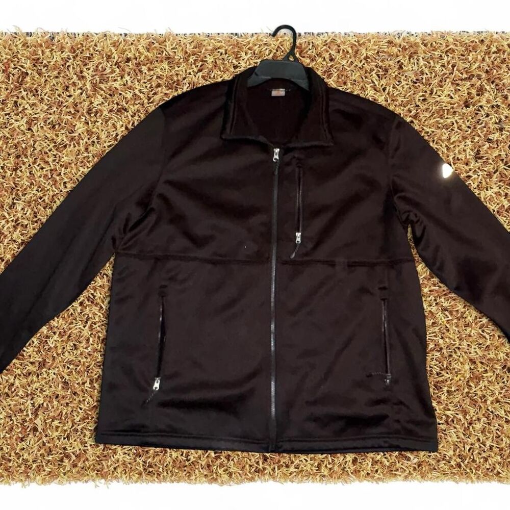 Ozark-trail Men's Black and Brown Jacket